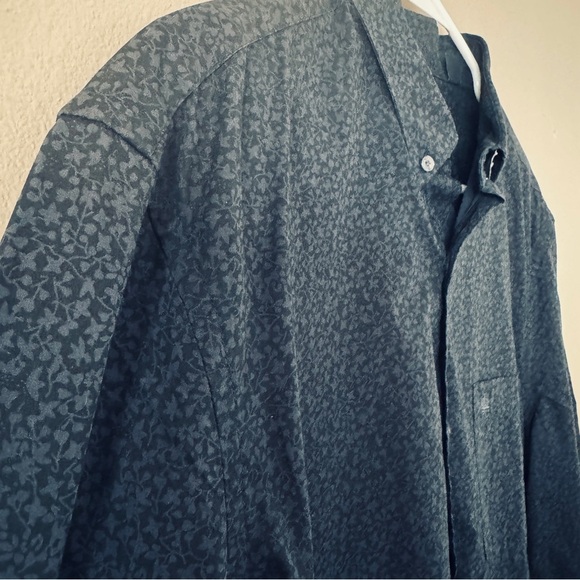 NWT Men's French Connection Long Sleeve Navy Shirt Size L - Picture 4 of 6